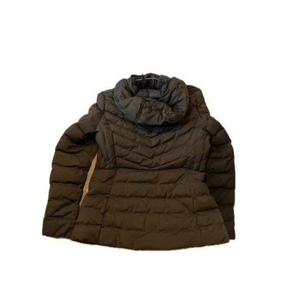 32 Degree Hip Length Gray Navy Hooded Parka Womans S - Picture 2 of 3